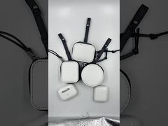 革のサブリマーション エアポッド バッグ カスタム ヘッドフォン バッグ サブリマーション 写真 印刷