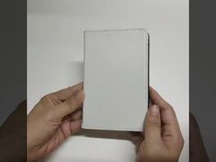 Full Printing Blank Sublimation Passport Cover With Card Slots Leather Passport Holder Personalized