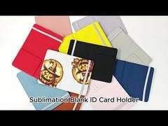 Colored Sublimation Passport Cover Blanks Custom Leather Passport Holder