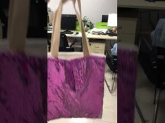 カスタマイズ可能なDIY昇華ブランクマジックリバーシブルスパンコールトートバッグ 40*34cm