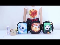 カスタム ロゴ 洗浄 空白 ストラップ付き 熱交換 ランチ トート バッグ