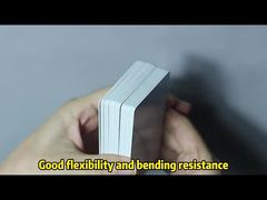 DIY パーソナライズド ダブルサイド プリント可能 プラスチックの名刺 ブランク カスタム名刺