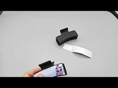 母の日のギフト用クリエイティブDIYカスタム昇華PETヘアクリップ