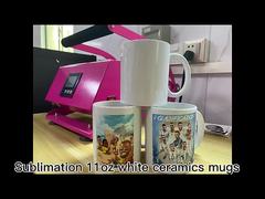 White Ceramic 11oz Sublimation Mug For Sublimation Printing