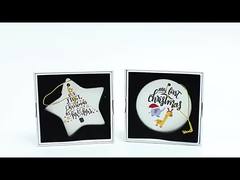 Blank Coated Oval Sublimation Ceramic Photo Tiles Memorial Portraits For Seniors