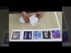 Personalized Sublimation Acrylic Coaster Blanks With Cork Back Round And Square Shape 10cm Size