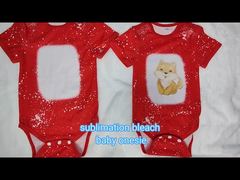 マルチカラータイダイ昇華型ロンパースブランク