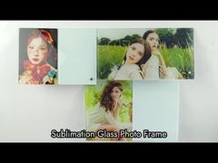 ブランクコーティング昇華ガラスフレーム スリークでモダンなデザイン カスタム昇華フォトフレーム