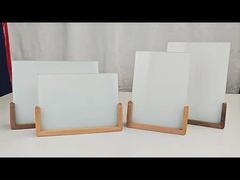 Duurzaam foto frame met houten U-vormige basis