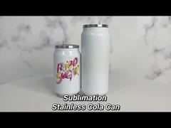 280ml 500ml Sublimatie Cola Blik Dubbelwandige Geïsoleerde Blanco Sublimatie Tumbler