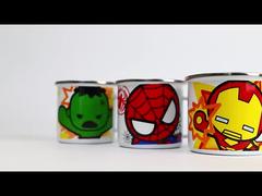 White Coated Enamel Sublimation Mugs Blanks Camping Mugs Enamel Coffee Mug Demo