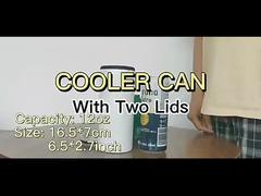 12oz Sublimation Stainless Steel Can Cooler For Slim Beer And Hard Seltzer