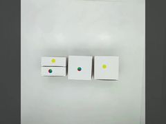 Sublimation Christmas Tree Hanging Ball With LED Custom Printing Christmas Ornaments