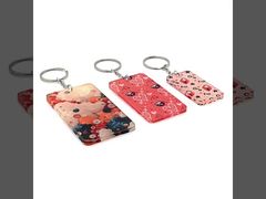 DIY Personalized Sublimation Blank Acrylic Keychains For Sublimation Photos Printing