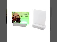 Rechargeable Batteries RGB LED Acrylic Photo Frame Blanks Sublimation Photo Frames LED Night Light