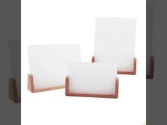 U Shaped Wooden Base Sublimation Acrylic Frames Diy Custom Acrylic Picture Frames