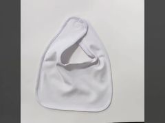 Sublimation Baby Bibs Blanks Customized Logo Super Soft Cotton Bib