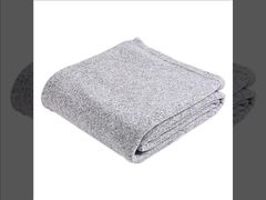 Diy Photo Printing Soft Blank Polyester Sublimation Heather Grey Throw Blanket