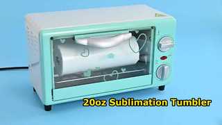 20oz Sublimation Tumbler Bulk White Skinny