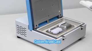 Custom Airpod Case Sublimation White