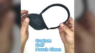 Custom Golf Ball Cleaner Pouch Sublimation Neoprene