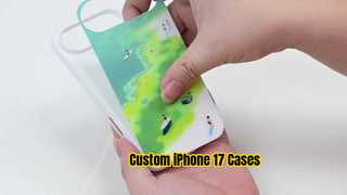 Custom iPhone 17 Cases Sublimation Ready