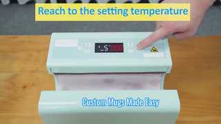 맞춤형 머그용 승화 텀블러 프레스