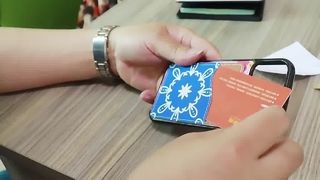 Custom Phone Wallet Sublimation Blank ID Card Holder