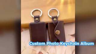 Personalized Photo Keychain Album Gift Idea