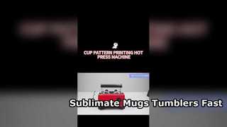 Thermopresse mit Doppelstation für Tassen und Becher